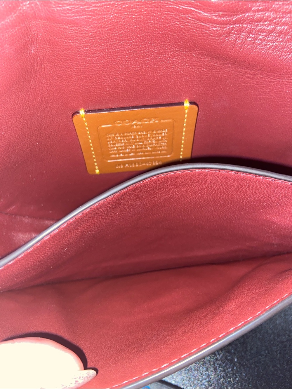 Coach 1941 Saddle 20 Crossbody EUC (no hangtag) - Picture 9 of 10